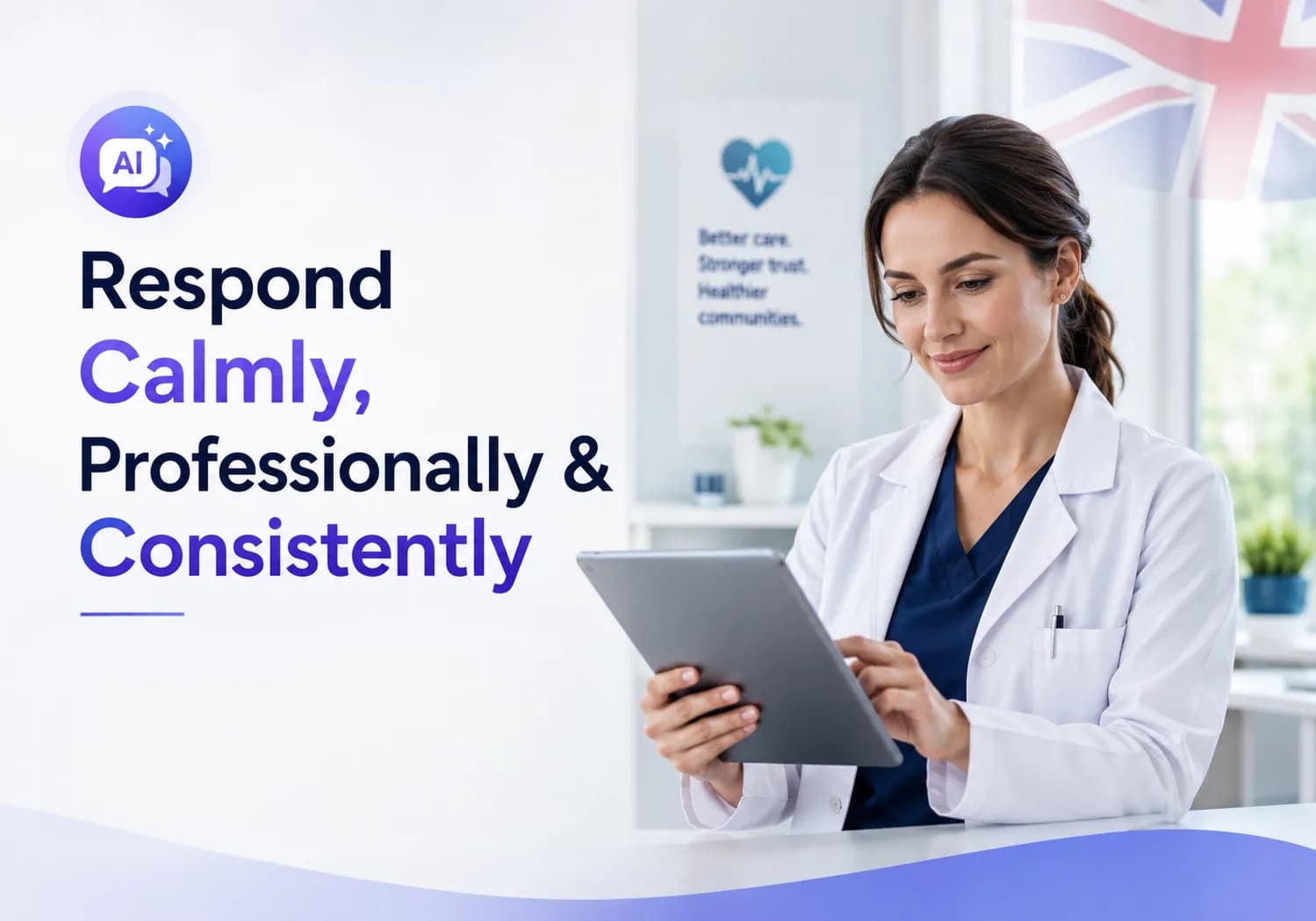 Respond Calmly, Professionally & Consistently