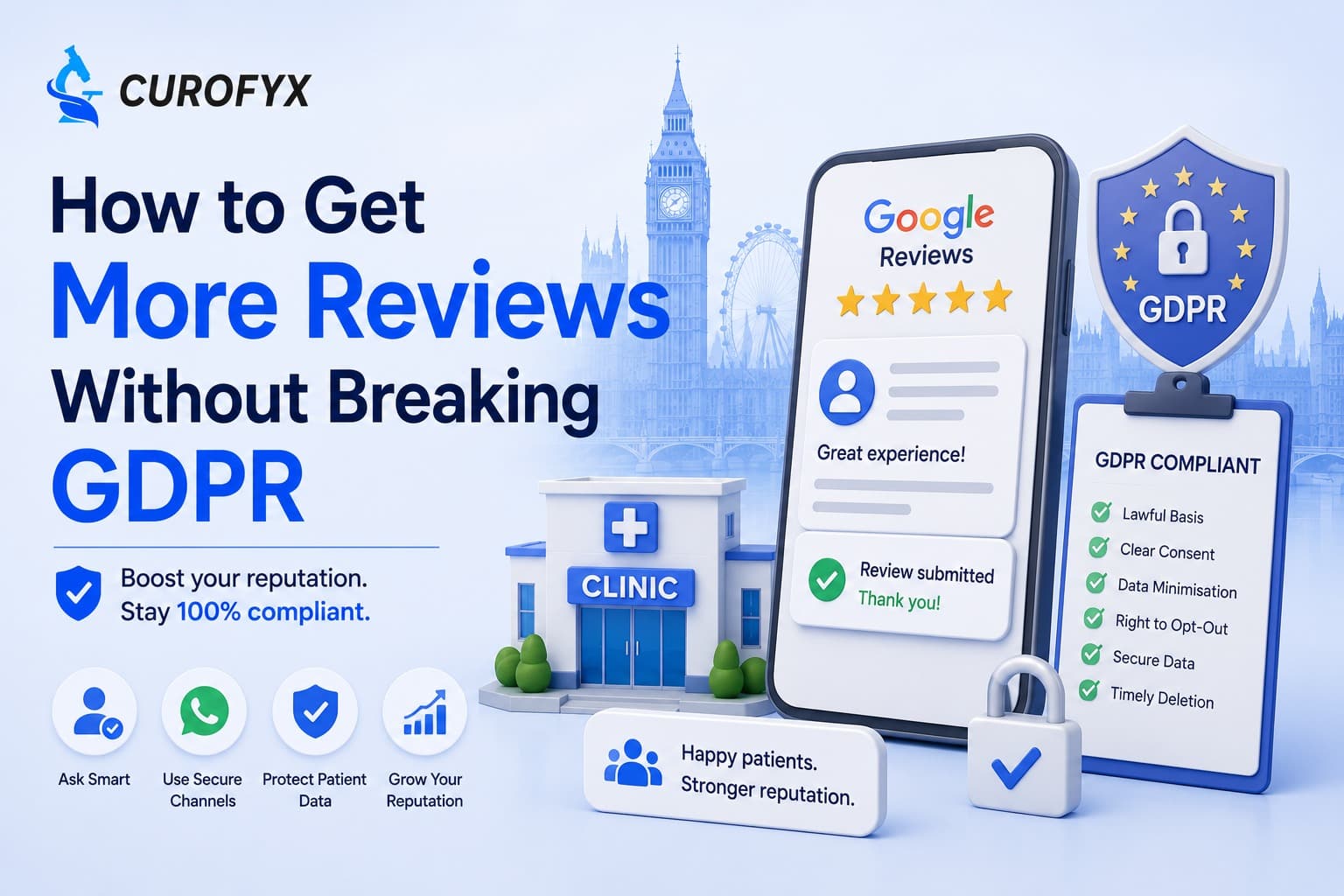 How to Get More Reviews Without Breaking GDPR: A Compliance Checklist for UK Clinics