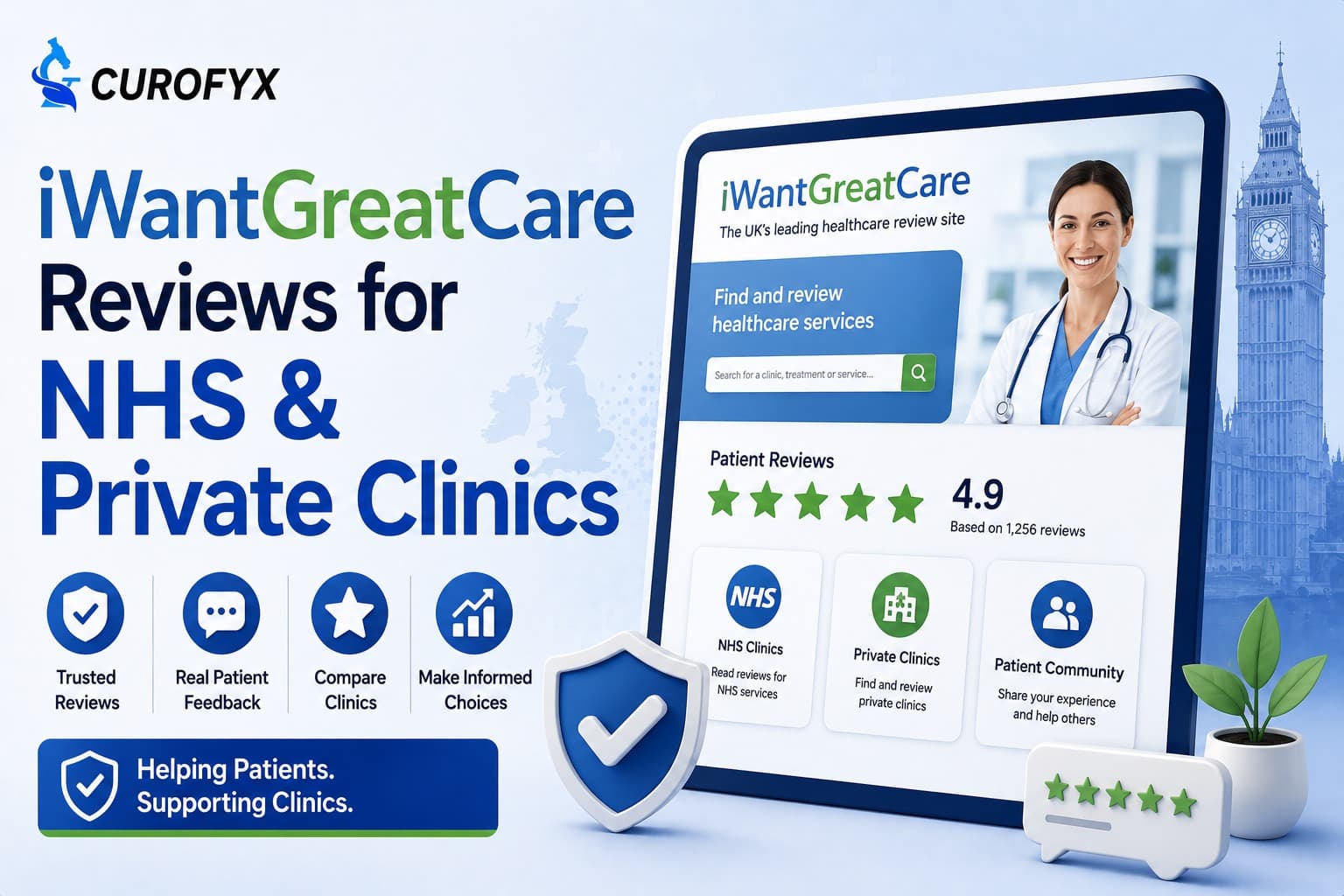 iWantGreatCare Reviews: What NHS Trusts and Private Clinics Need to Know