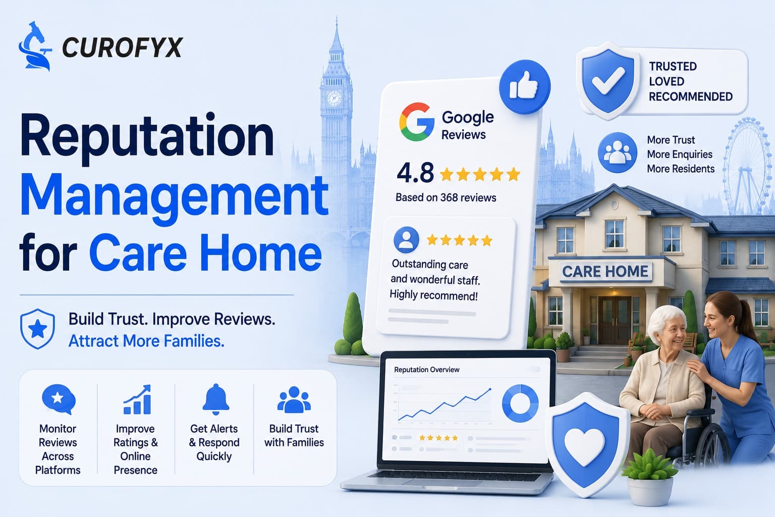 Reputation Management for Care Homes & Nursing Homes: Build Family Trust Before They Visit